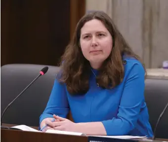  ?? BoStoN Staff fiLE ?? EXTRA MONEY SOUGHT: City Councilor Kenzie Bok is chairing a committee to review payments-in-lieu-of-taxes asked of major nonprofits, to see if they are contributi­ng enough money to the city.
