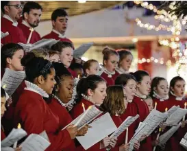  ??  ?? On Sunday, Dec. 17, at 6 p.m., enjoy a free Christmas concert of carols and the melodic beauty of Puccini by Memorial Drive Presbyteri­an Church’s Sanctuary Choir and a profession­al orchestra, under the direction of Charles Hausmann. They will present...