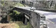  ??  ?? The Rob Roy Bridge at Peterculte­r