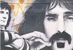  ??  ?? Frank Zappa und andere berühmte Künstler zieren die Fassade der Clutha and Victoria Bar.