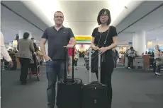  ??  ?? Associated Press journalist­s Scott Mayerowitz and Candice Choi travelled from La Guardia Airport in New York to Orlando to compare the experience­s of elite travellers with status to the experience of those without.