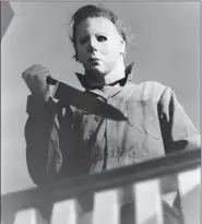  ?? SUBMITTED PHOTO ?? Nick Castle played Michael Myers in John Carpenter’s original “Halloween” film.