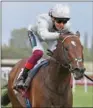  ?? (Pic: Francesca Altoft) ?? Palace Pier on way to winning the 2021 edition of the Al Shaqab Lockinge Stakes at Newbury in UK on Saturday.