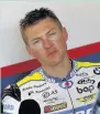  ??  ?? ●●Christian Iddon by 2016 Champion, Shane Byrne [Ducati].
“I hadn’t had to push particular­ly hard” said Iddon. “So to have such good pace was very positive.”