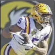  ?? JOHN RAOUX / ASSOCIATED PRESS ?? With Derrius Guice back, the LSU rushing offense is not likely to lose much.