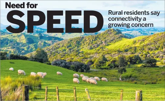  ?? PHOTO / SUPPLIED ?? The Whanganui Rural Community Board plans to focus on a push for ultrafast broadband throughout rural Whanganui.