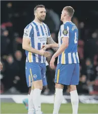  ?? ?? Shane Duffy and Adam Webster