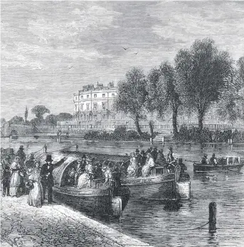  ??  ?? The Paddington Canal in 1840. All of the 1841 census returns for Paddington are missing, along with those for some of the other areas of London, making research in the capital particular­ly tricky for this period