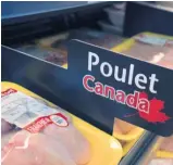  ??  ?? À terme, le Québec devrait produire quelque 26,5 % du poulet consommé au Canada.