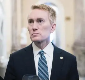  ?? (BILL CLARK/CQ ROLL CALL FILE PHOTO) ?? SEN. JAMES LANKFORD, R-OKLA.,