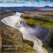  ??  ?? Dettifoss: highqualit­y H20