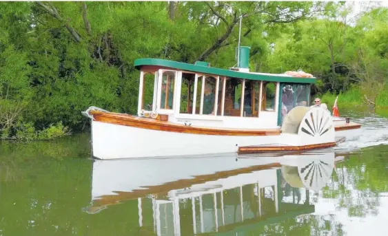  ?? Photo / Supplied ?? River cruises on the paddle boat Tamati are one of the star attraction­s of the museum.