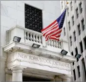  ?? ASSOCIATED PRESS ?? THIS 2015 FILE PHOTO shows the New York Stock Exchange.