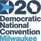  ?? ZERO STUDIOS ?? The logo for the 2020 Democratic National Convention in Milwaukee