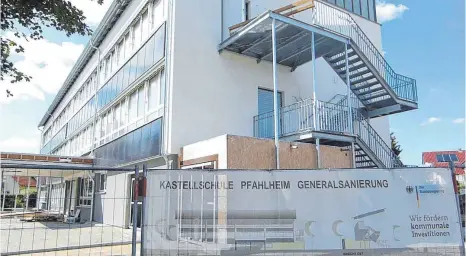  ?? ARCHIV-FOTO: GR ?? Nach der Kastellsch­ule in Pfahlheim ist das nächste große Projekt der Kindergart­en, in den in den nächsten Jahren 1,5 Millionen Euro investiert werden sollen.
