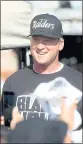  ?? DOUG DURAN — STAFF ?? Expect Gruden to play to the crowds that show up to watch the Raiders practice in Napa.