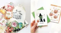  ?? THE PENNY PAPER CO. ?? The Penny Paper Co., is offering a Halloween-themed box that lets you create a gift according to your budget.