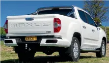  ??  ?? Similar size to Ranger and Hilux at 5.4 metres in length. What’s ‘Maxus?’ It’s the brand-name for LDV in some other markets.