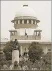  ?? AP ?? The CJI impeachmen­t controvers­y has deflected attention from other key issues dogging the Supreme Court