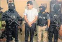  ?? ARCHIVO / EXPRESO ?? Detención. José Tuárez permanece detenido desde noviembre de 2019.