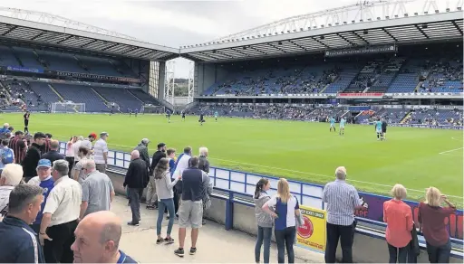  ??  ?? Ewood Park ahead of Saturday’s Championsh­ip clash against Millwall