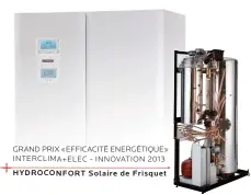  ??  ?? GRAND PRIX « EFFICACITÉ ENERGÉTIQUE
» INTERCLIMA+ ELEC - INNOVATION 2013
HYDROCONFO­RT Solaire de Frisquet