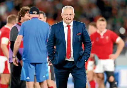  ?? GETTY IMAGES ?? Warren Gatland is returning home from Wales to coach the Chiefs in Super Rugby.