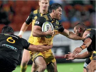  ?? PHOTO: PHOTOSPORT ?? The end of a long rehabilita­tion is in sight for Hurricanes utility back Nehe Milner-Skudder, who has joined the Super Rugby team in Perth.