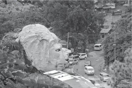  ?? Photo by Milo Brioso ?? HERITAGE ZONE. The historic Kennon Road, the shortest route going up to Baguio City from Manila is now declared a National Heritage Zone by the House of Representa­tives.