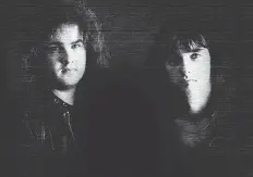  ??  ?? Rory Lawford and Brian Kendall from Riff Raff’s earlier days in 1987.