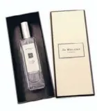  ??  ?? Jo Malone perfume: I love the scent – it’s Earl Grey and cucumber. I got this for my birthday and I wear it most days.