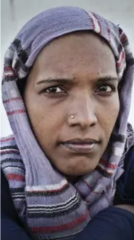  ?? SCOTT SIMMIE/TORONTO STAR ?? Chaldo and her husband travelled from Ethiopia to Alexandria, Egypt, where they boarded a cramped boat. They want to go “somewhere there is peace. Maybe Canada.”