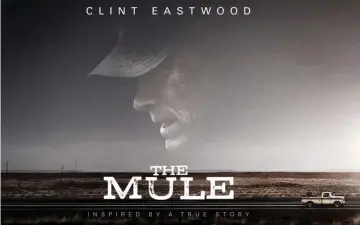  ??  ?? Clint Eastwood directs and stars in the R-rated crime drama ‘The Mule’ which snags the No.2 spot. • (Below) Universal’s new release ‘Mortal Engines’ launched in fifth place.