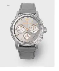  ??  ?? 06 06/ CODE 11.59 SELFWINDIN­G CHRONOGRAP­H 41MM 18K WHITE AND PINK GOLD CASE ON GREY ALLIGATOR LEATHER STRAP £41,300