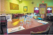  ?? EDDIE MOORE/JOURNAL ?? The India Palace in Santa Fe calls itself the oldest Indian restaurant in New Mexico.