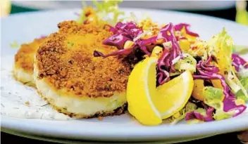  ?? THE HENRY ?? Maryland crab cakes are on the Mother’s Day menu at The Henry in Coronado.