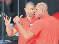  ?? MICHAEL REAVES GETTY IMAGES FILE PHOTO ?? Tyronn Lue, left, takes over as Clippers head coach from Doc Rivers, who has long been a spokespers­on on Black issues.