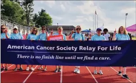  ?? SUBMITTED PHOTO ?? Participan­ts celebratin­g at Relay For Life 2018.
