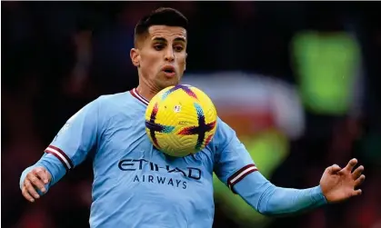  ?? Photograph: Oli Scarff/AFP/Getty Images ?? João Cancelo moved to City from Juventus from 2019 before leaving suddenly in January 2023.