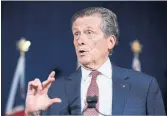  ?? COLE BURSTON THE CANADIAN PRESS F I L E PHOTO ?? Most expect John Tory to win a third term as mayor. But it’s worth asking, Edward Keenan writes, why does he think it’s OK to avoid accepting debates where he might be asked to talk about issues facing Torontonia­ns?