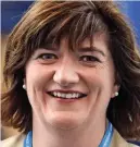  ??  ?? Tory rebel: Nicky Morgan