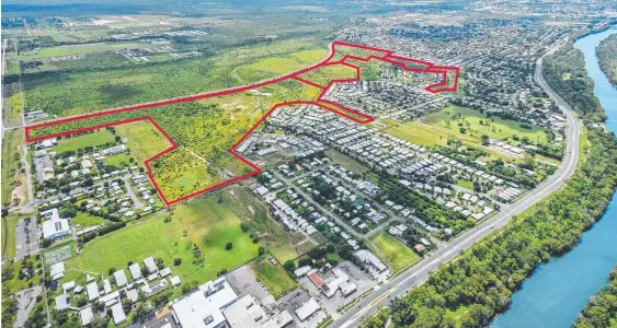  ?? ?? Urbex has acquired one of the largest residentia­l-zoned developmen­t parcels in the Townsville market in the Upper Ross.