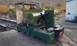  ?? Photo: FR ?? The Fairbourne’s most recently acquired item of motive power, the former 2ft gauge Simplex, will take part in its first Gala event and possibly pull its first passenger trains.