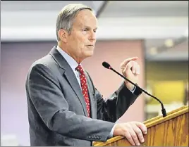  ??  ?? Selfish: Rep. Todd Akin is staying in the race for a Missouri Senate seat despite calls from Republican leaders nationwide to vamoose.