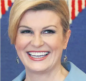  ??  ?? U utorak predsjedni­ca Kolinda Grabar-Kitarović govori na 73. zasjedanju Generalne skupštine UN-a