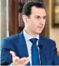  ??  ?? Bashar Assad