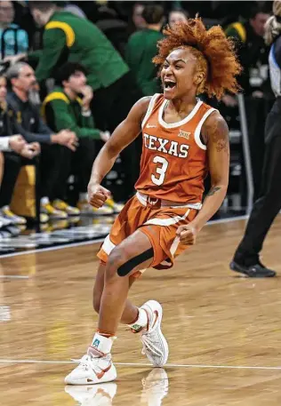  ?? Reed Hoffmann / Associated Press ?? Rori Harmon likes to nitpick her own play. Says UT coach Vic Schaefer: “When you are the point guard, you have to be accountabl­e for everyone. I think that she’s come to really embrace that.”