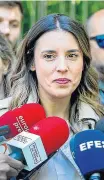  ?? A. P. MECA / EP ?? La ministra de Igualdad, Irene Montero.