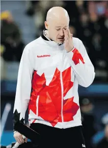  ?? NATACHA PISARENKO/THE ASSOCIATED PRESS ?? Kevin Koe and his team lost in the medal round at the Pyeongchan­g Olympics, finishing fourth. Koe is back with a new team and already proving he’s still one of the best.