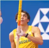  ?? FACEBOOK.COM/WORLDATHLE­TICS ?? THE OLYMPIC AND WORLD CHAMPION and record-holder Armand Duplantis cleared 6.05 meters to claim the gold in the biggest event of the season.